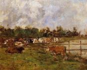 尤金 布丹 : Cows in the Meadow